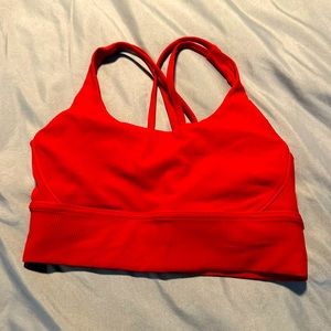 lululemon Ribbed Energy Longline Bra